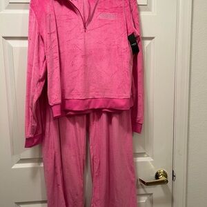 NWT Bebe Pink Sleepwear Set